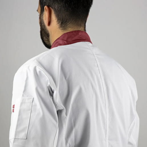 Veste de cuisinier à manches longues LMA MEDAILLON C1 / C2