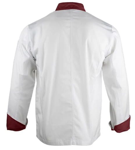 Veste de cuisinier à manches longues LMA MEDAILLON C1 / C2