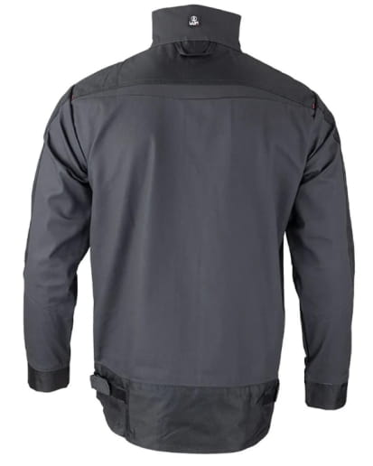 Veste de travail bicolore avec col montant LMA Céramique / Opaque