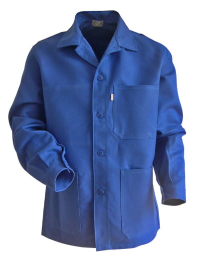 Veste de travail bleu Bugatti 100% coton LMA PLANTOIR / ROULEAU