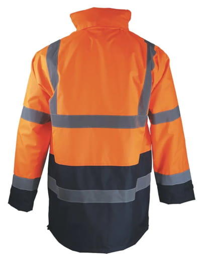 Veste haute visibilité imperméable à capuche LMA Chroma / Radar