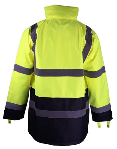 Veste haute visibilité imperméable à capuche LMA Chroma / Radar