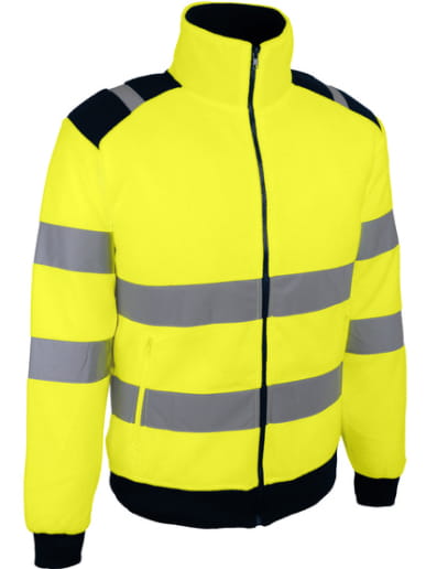 Polaire haute visibilité contre le froid Singer Safety POLGA / POLGO