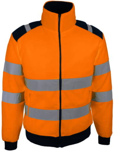 Polaire haute visibilité contre le froid Singer Safety POLGA / POLGO