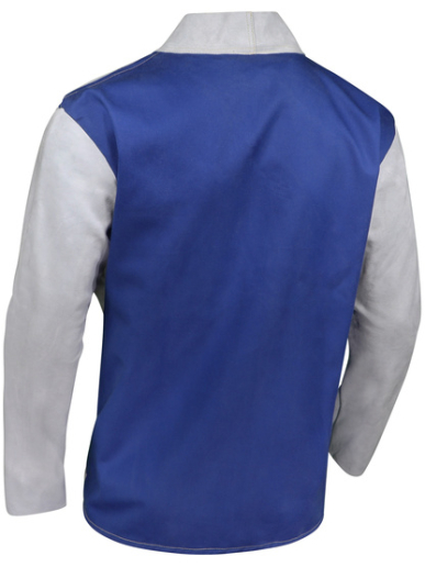 Veste pour soudeur en croûte de bovin avec dos en Proban Singer Safety SOUDAVEP