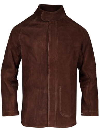 Veste pour soudeur en croûte supérieure de bovin avec dos en Proban Singer Safety VEPSOUD