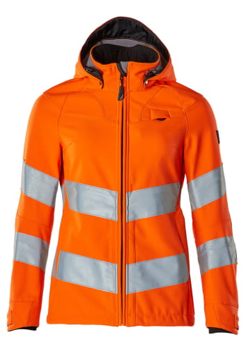Veste softshell fluo coupe femme déperlante MASCOT SAFE SUPREME 18512-246