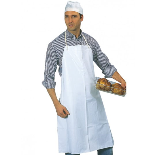 Tablier De Cuisinier Avec Bavette Loti Noir | La Boutique D