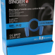 Boîte de 200 paires de bouchons d'oreilles détectables avec cordon Singer Safety 200B32DC / 200B38DC