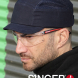 Casquette anti-heurt aérée avec visière courte Singer Safety HG916B