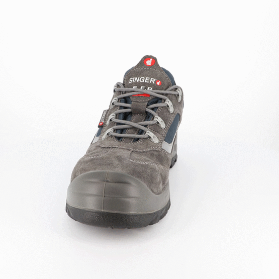 Chaussures de sécurité basses en croûte de velours Singer Safety ALBI S1PL FO SR