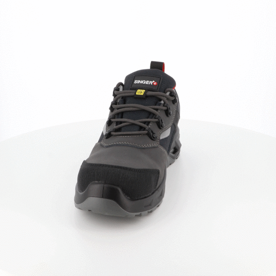 Chaussures de sécurité basses sans métal Singer Safety IRON S3S FO SR LG CI ESD