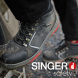 Chaussures de sécurité hautes en cuir hydrofuge Singer Safety MILAN S3L HRO FO SR