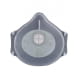 Demi-masque respiratoire filtrant avec valve SINGER AUUMEC30V