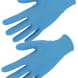 Boîte de 100 gants jetables en nitrile bleu non poudrés Singer Safety AUU4010