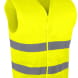 Gilet haute visibilité en polyester avec fermeture auto-agrippante Singer Safety GILA / GILO
