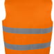 Gilet haute visibilité en polyester avec fermeture auto-agrippante Singer Safety GILA / GILO