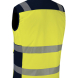 Gilet sans manches haute visibilité ripstop adaptable sur une parka Singer Safety GREMIA / GREMIO