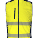 Gilet sans manches haute visibilité ripstop adaptable sur une parka Singer Safety GREMIA / GREMIO