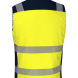 Gilet sans manches haute visibilité ripstop adaptable sur une parka Singer Safety GREMIA / GREMIO