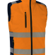 Gilet sans manches haute visibilité ripstop adaptable sur une parka Singer Safety GREMIA / GREMIO