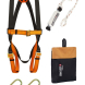 Kit antichute complet avec harnais 1 point, 2 mousquetons et longe d'1,5m Singer Safety KITH03