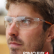 Lunettes de protection incolores ou teintées Singer Safety EVALIGHT / EVALIGHTA
