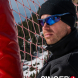 Lunettes de protection solaires bleues Singer Safety EVASHARKBBA
