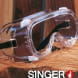 Lunettes-masque de protection incolores Singer Safety EVARIO