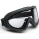 Lunettes-masque de protection premium avec double écran incolore Singer Safety EVASAFE