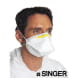 Masque papier pliable FFP1 (Boite de 20) SINGER SAFETY