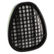 Paire de filtres à baïonnette ABEK1 pour demi-masque respiratoire Singer Safety DMS00, DMT et MP600 FABEK1