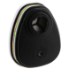 Paire de filtres à baïonnette ABEK1P3 R D pour demi-masque respiratoire Singer Safety DMS00, DMT et MP600 FABEK1P3