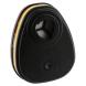 Paire de filtres à baïonnette AE1 pour demi-masque respiratoire Singer Safety DMS00, DMT et MP600 FAE1