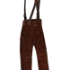 Pantalon à bretelles pour soudeur en croûte de bovin Singer Safety PANTASOUD