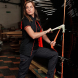 Pantalon de travail stretch pour femmes avec poches genouillères LMA Souplesse