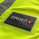 Porte-badge autocollant universel Singer Safety ACCBADGE