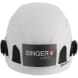 Porte-badge en plastique semi-rigide pour casque Singer Safety HIMA