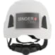 Porte-badge en plastique semi-rigide pour casque Singer Safety HIMA