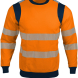 Sweatshirt haute visibilité avec protection anti-UV UPF40+ Singer Safety SWITA / SWITO