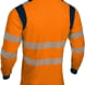 T-shirt haute visibilité anti-UV à manches longues Singer Safety TUVA / TUVO