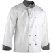 Veste de cuisinier à manches longues LMA MEDAILLON C1 / C2