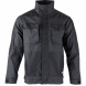 Veste de travail bicolore avec col montant LMA Céramique / Opaque