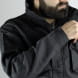 Veste de travail bicolore avec col montant LMA Céramique / Opaque
