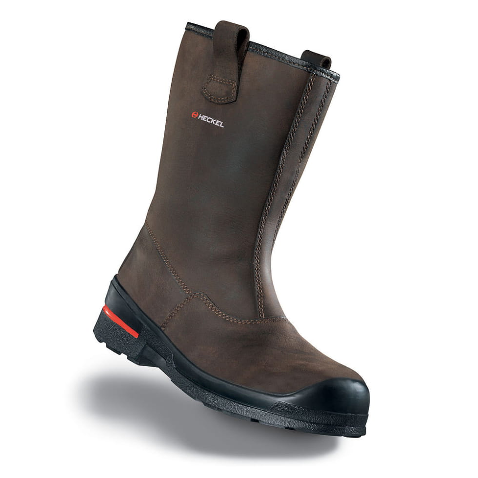 Bottes De Sécurité Heckel MACSOLE 1.0 WLD LOW - Pointure 43, Noir, Norme S3 - Semelle Caoutchouc, Embout Acier